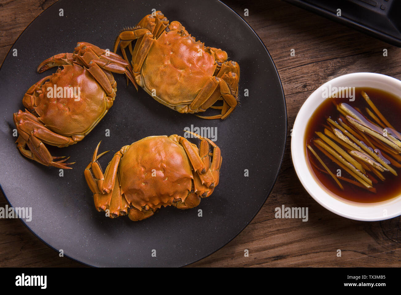 Crab and vinegar Stock Photo Alamy