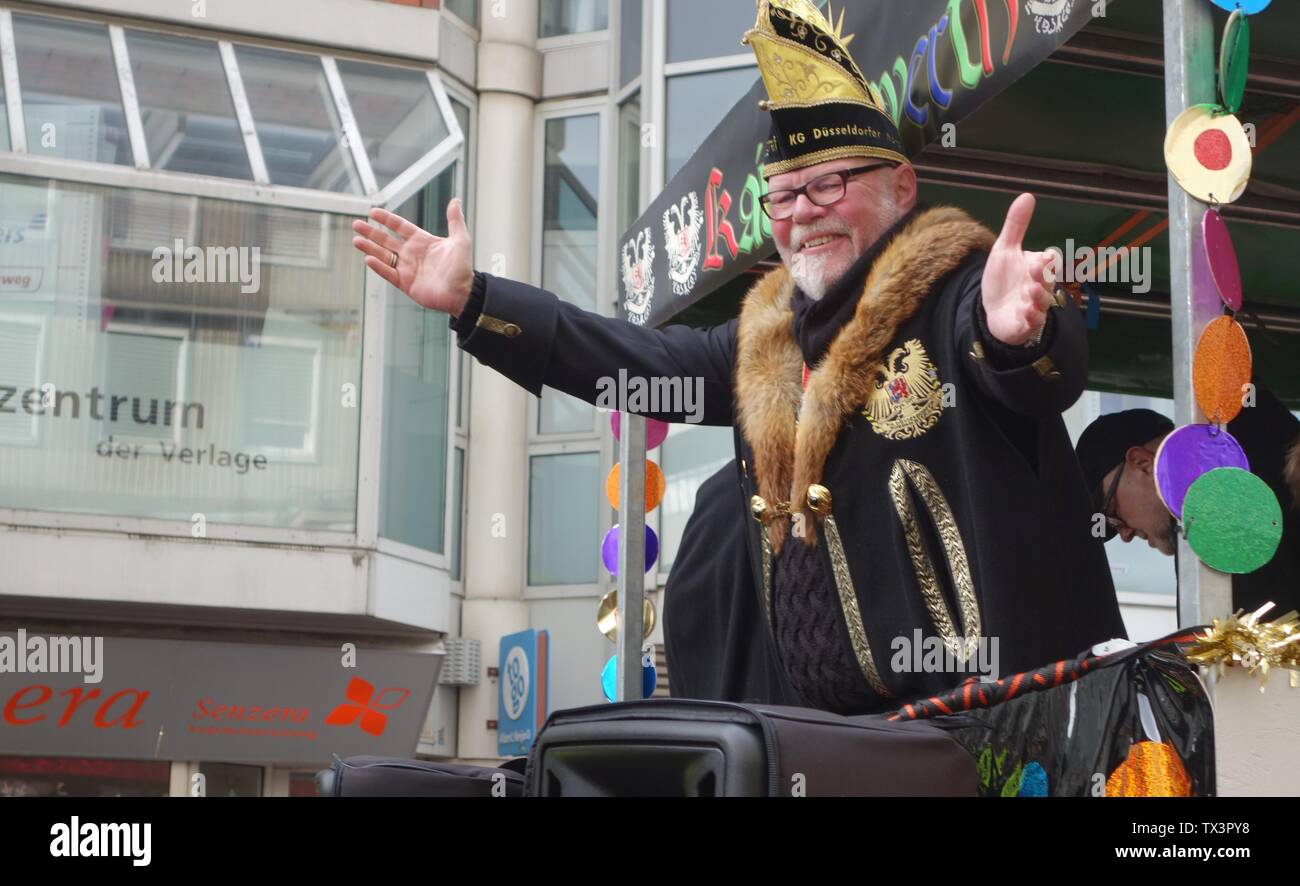 Da Sseldorfer Rosenmontagszug 2017 Taken Ona 27 February 2017