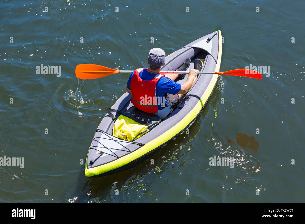 itiwit 1 man inflatable kayak