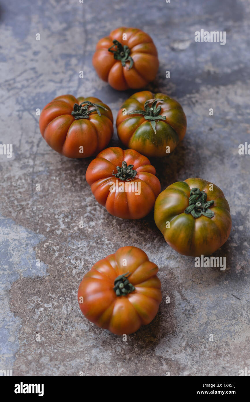 Sardinian beef tomatoes Stock Photo