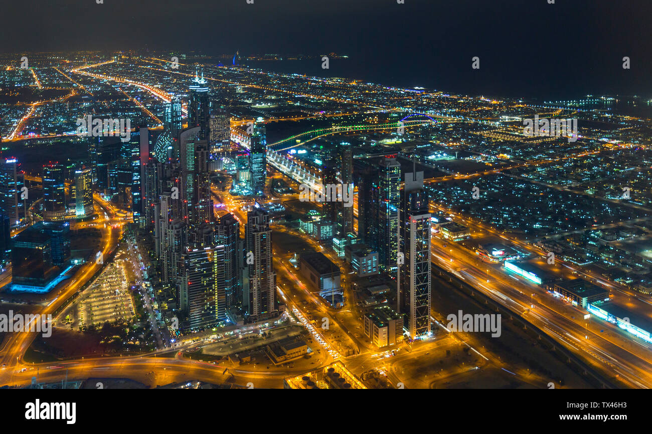 Dubai long exposure at night hires stock photography and images Alamy
