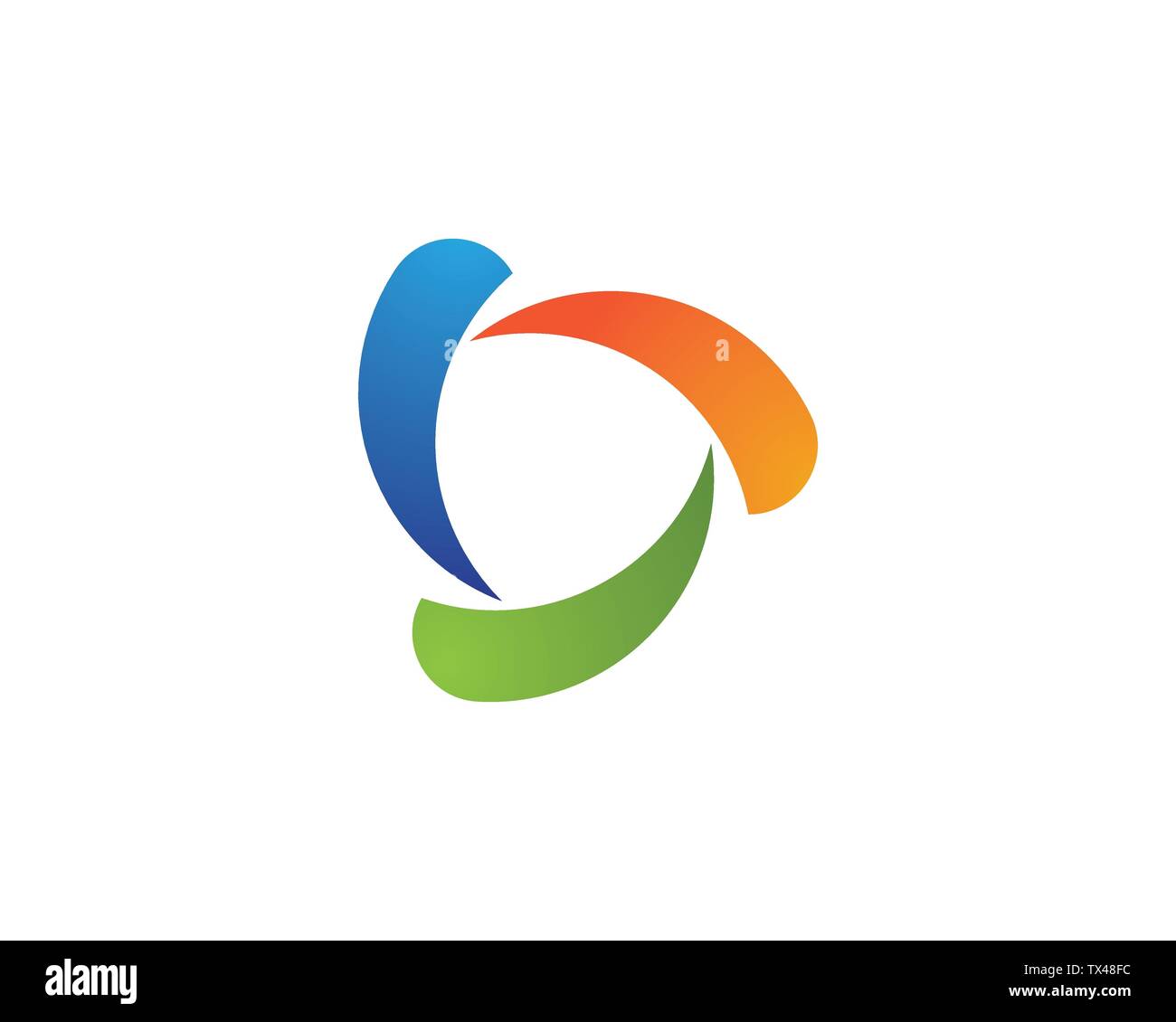 triangle icon vector design illustration template Stock Vector Image ...