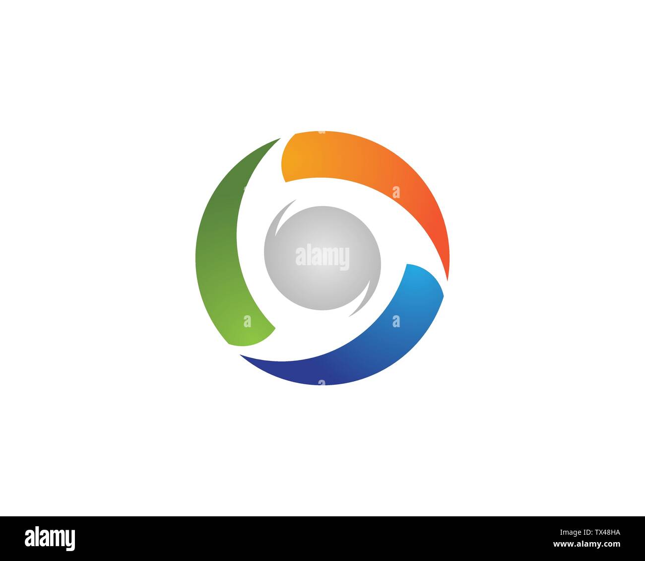 triangle icon vector design illustration template Stock Vector