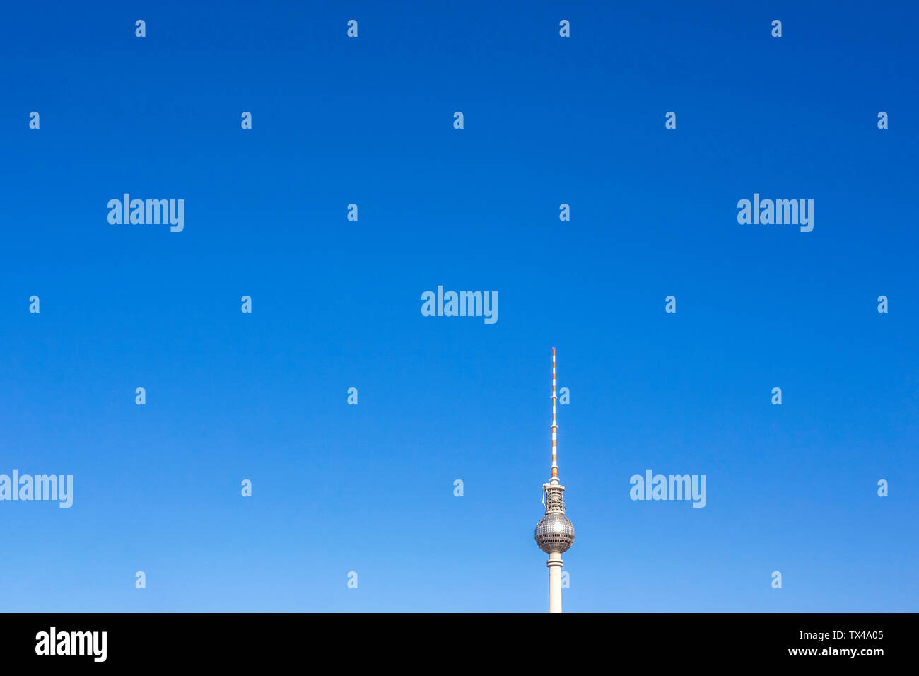 Germany, Berlin, Berlin TV Tower Stock Photo