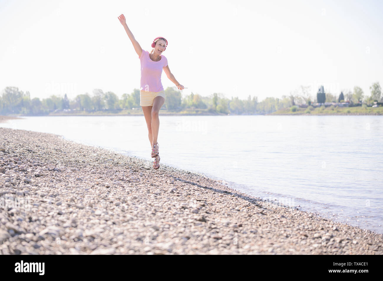 Mature active woman happy hi-res stock photography and images - Alamy