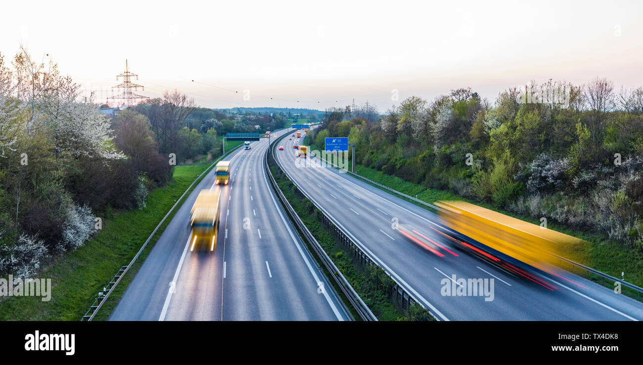 Autobahn a8 hi-res stock photography and images - Alamy