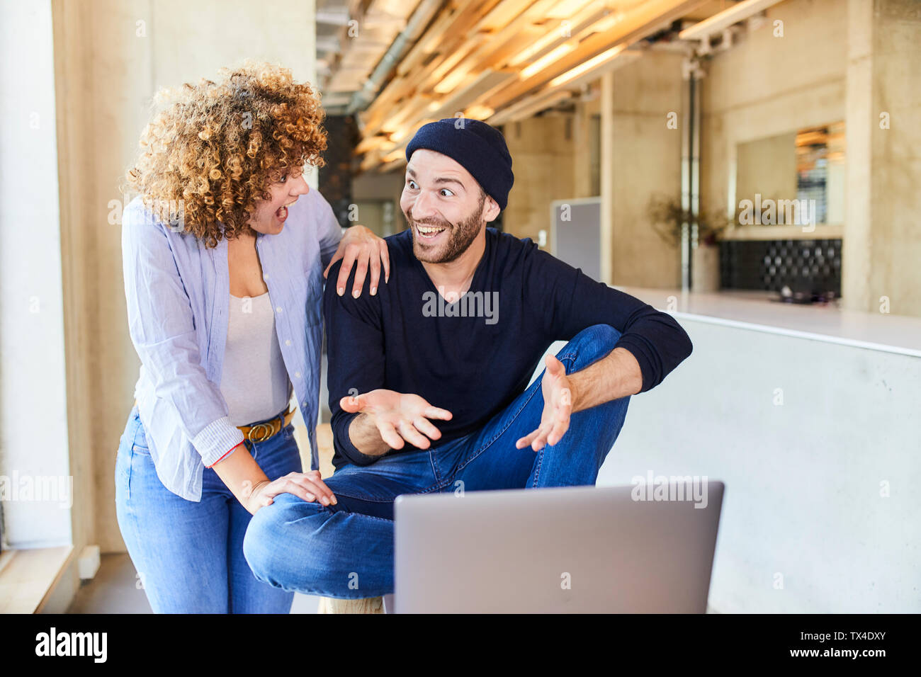 Man excited hi-res stock photography and images - Alamy