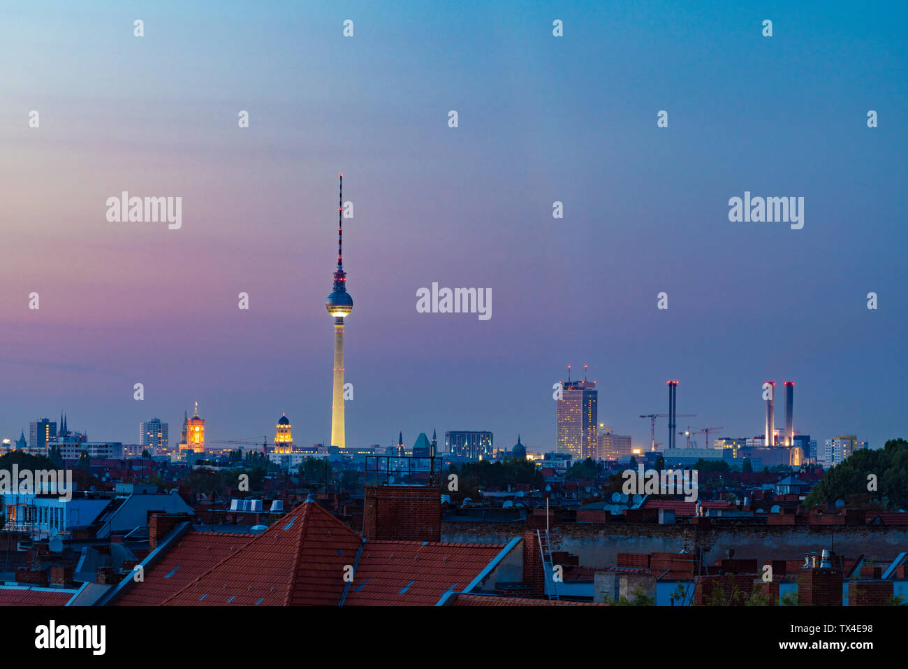 Berlin germany skyline hi-res stock photography and images - Alamy