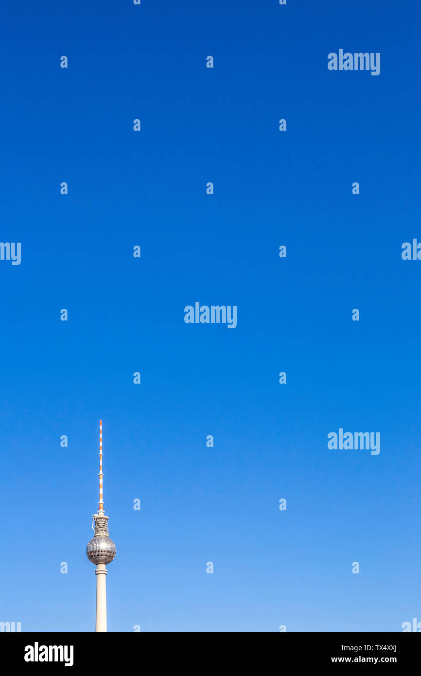 Germany, Berlin, Berlin TV Tower Stock Photo