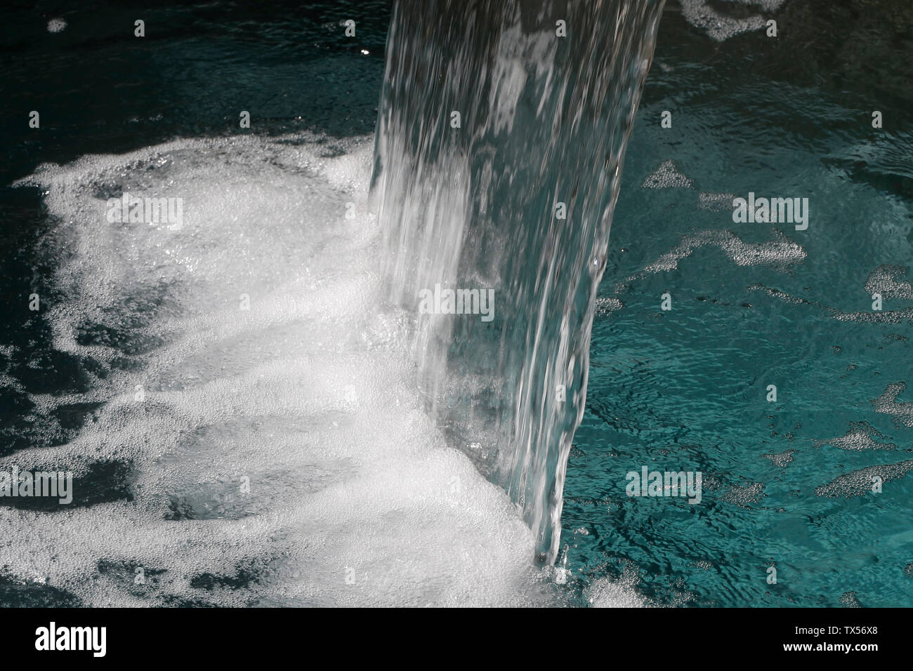 Saint-Gervais Mont-Blanc thermal spa Stock Photo