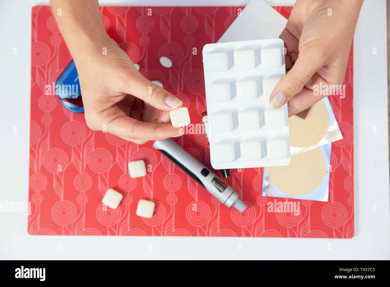 Nicotine substitutes Stock Photo - Alamy