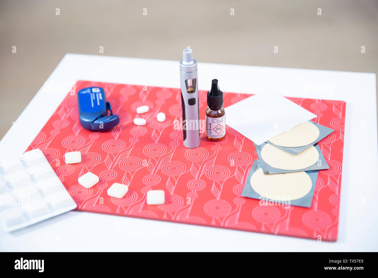 Nicotine chewing gums hi-res stock photography and images - Alamy