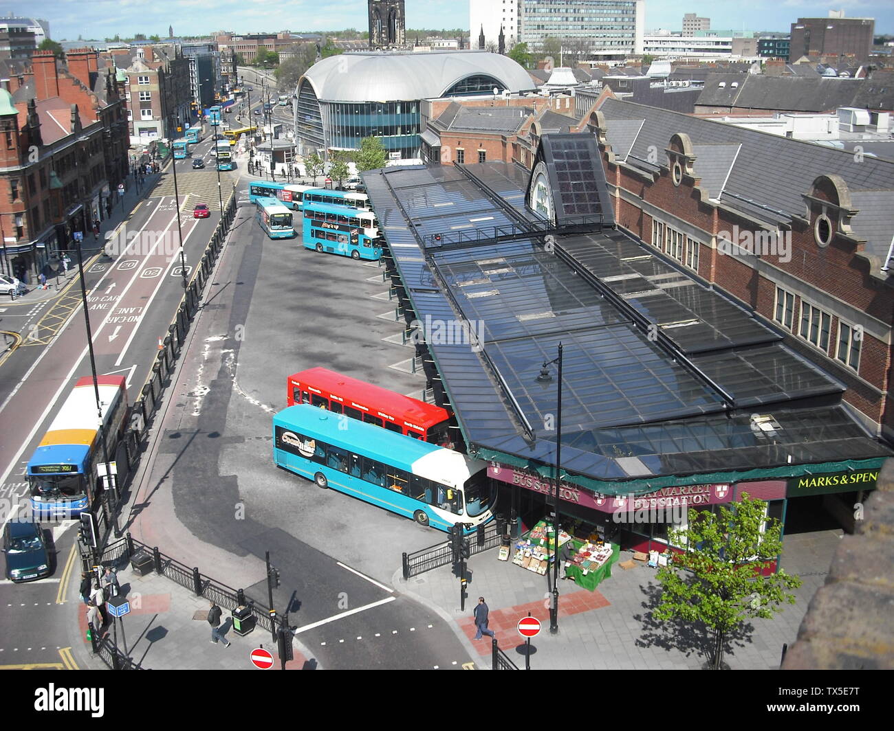 Newcastle bus station hires stock photography and images Alamy