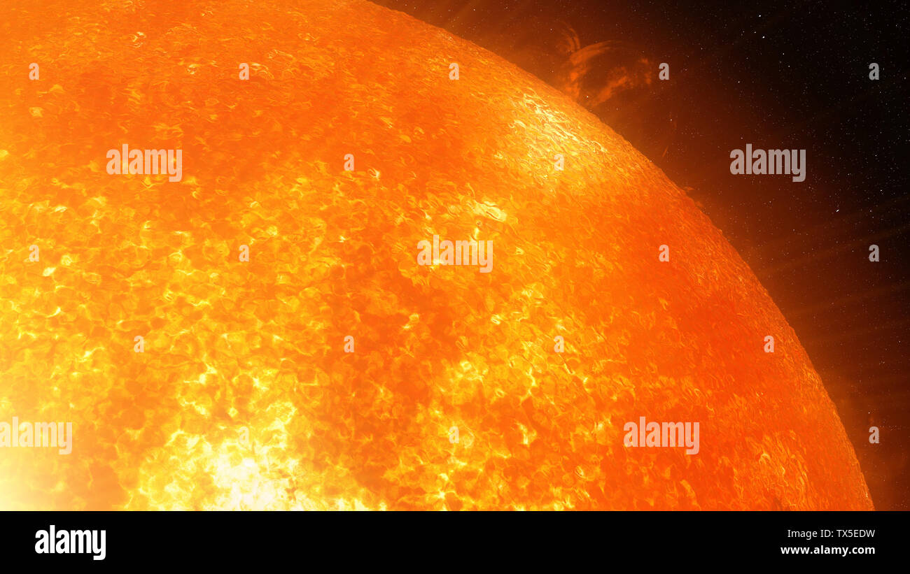 3d rendered sun hi-res stock photography and images - Alamy