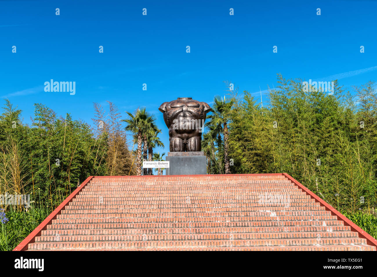 Buddha Eden Park. Statue in Budha Eden Park . Bombarral Portugal