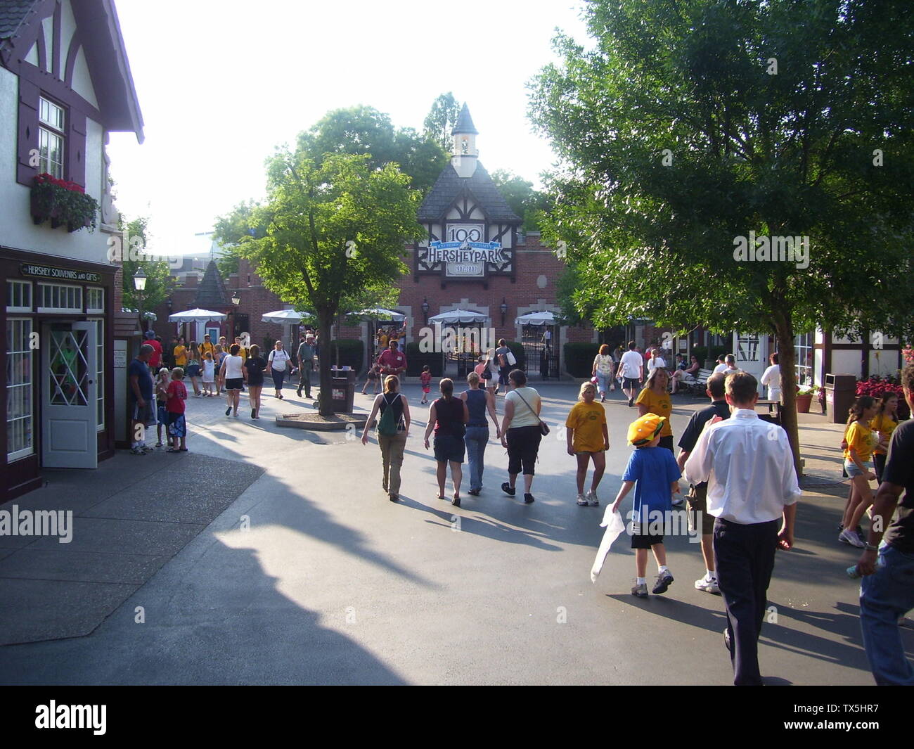 Picture of the Hersheypark exit gate. I took this photo myself on July 17, 2007 in Hershey, PA.; Own work by the original uploader; Wt90401; Stock Photo