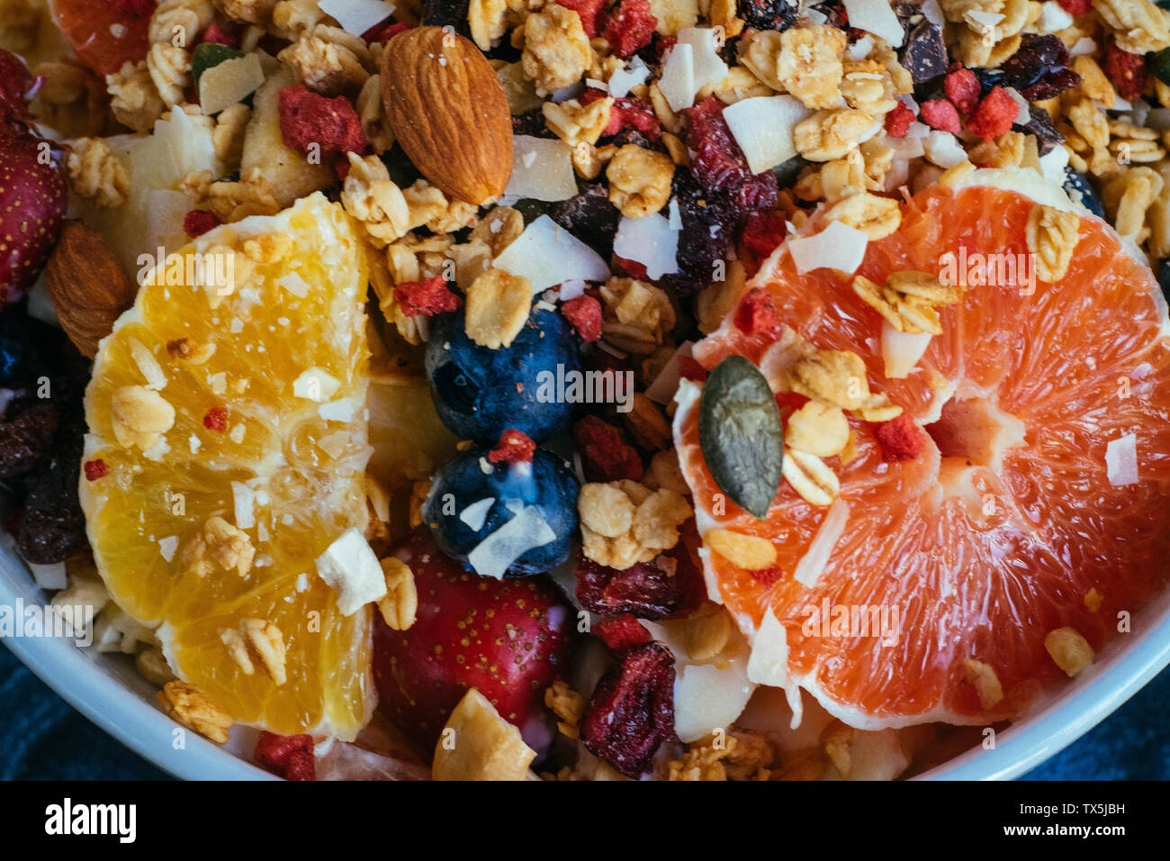 Assorted fruit platter Stock Photo - Alamy