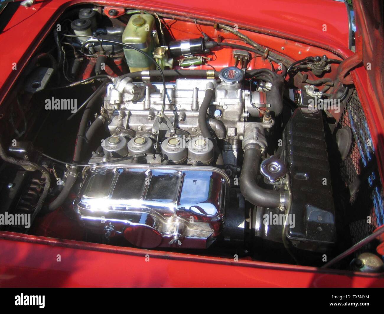 Honda S800 Motor; 10 November 2007; Own work; Erich Mayer at de.pedia Stock  Photo - Alamy