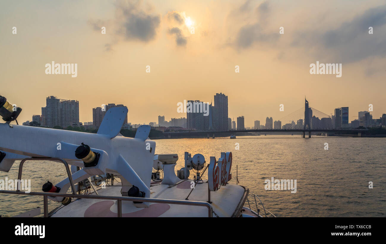 Pearl River Day Tour and Whampoa Ancient Port Stock Photo Alamy