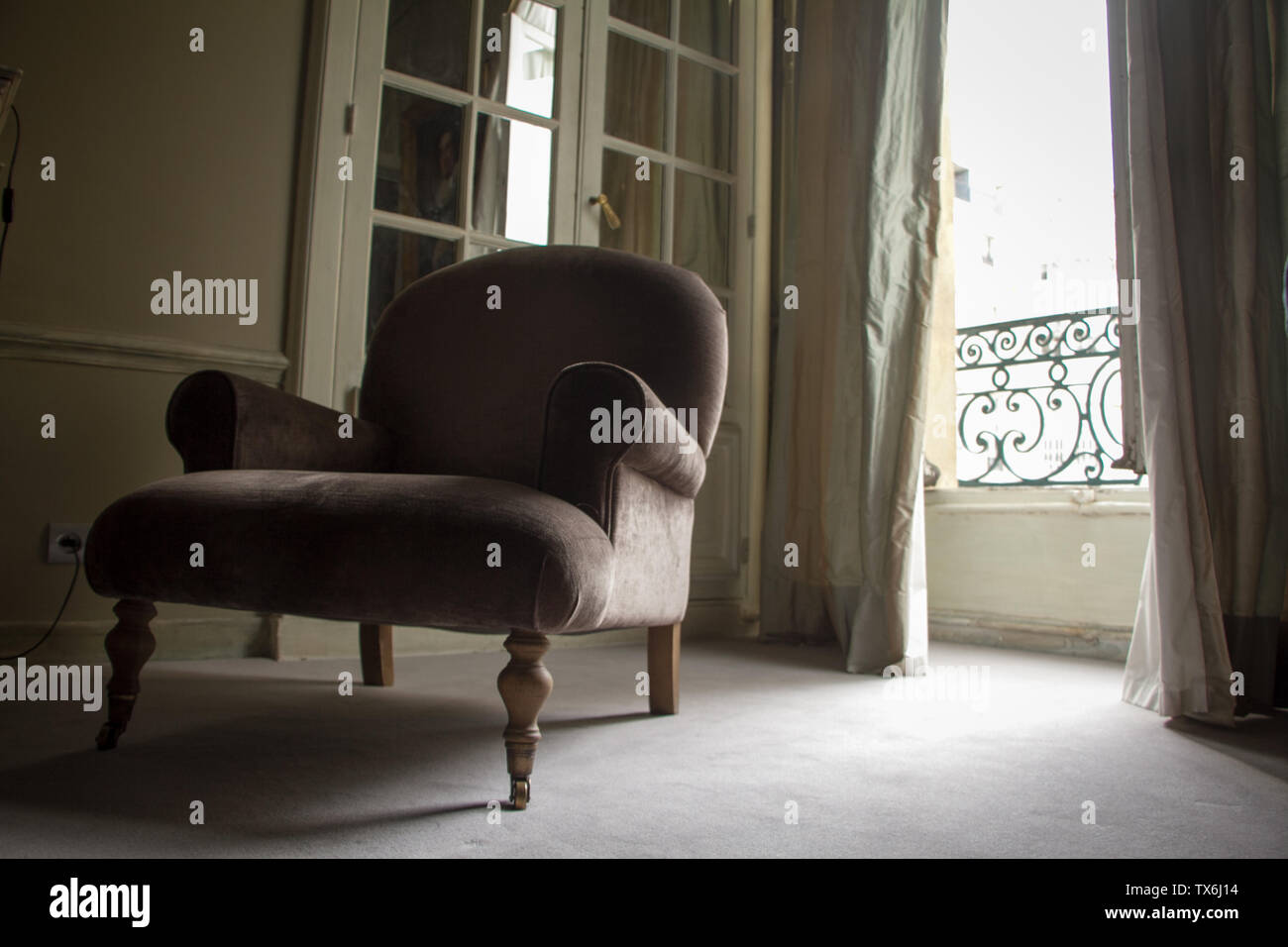 Paris Apartment Interior Window Stock Photos Paris Apartment