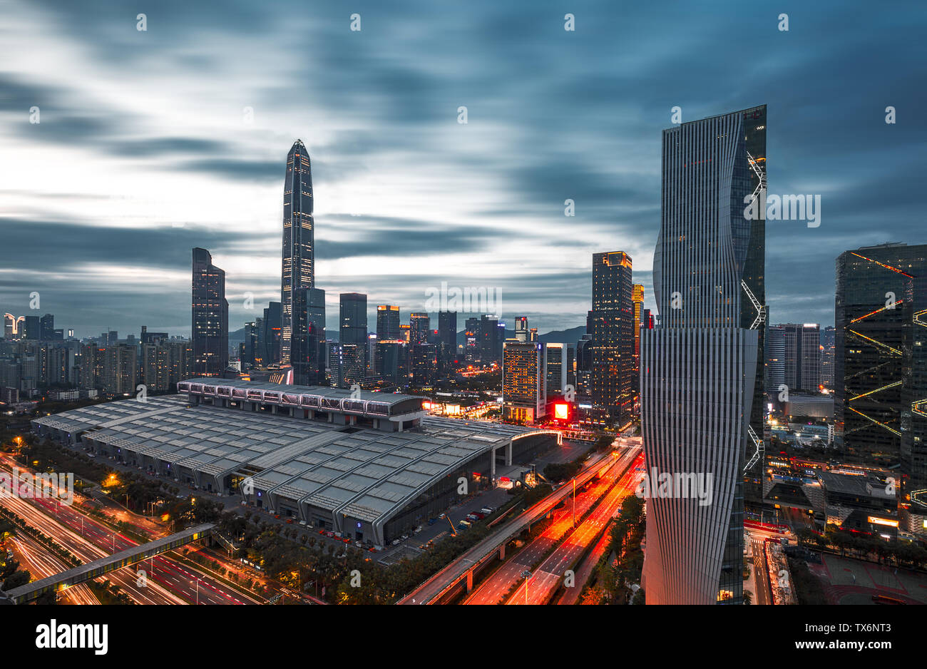 Shenzhen Exhibition Center High Resolution Stock Photography and Images ...
