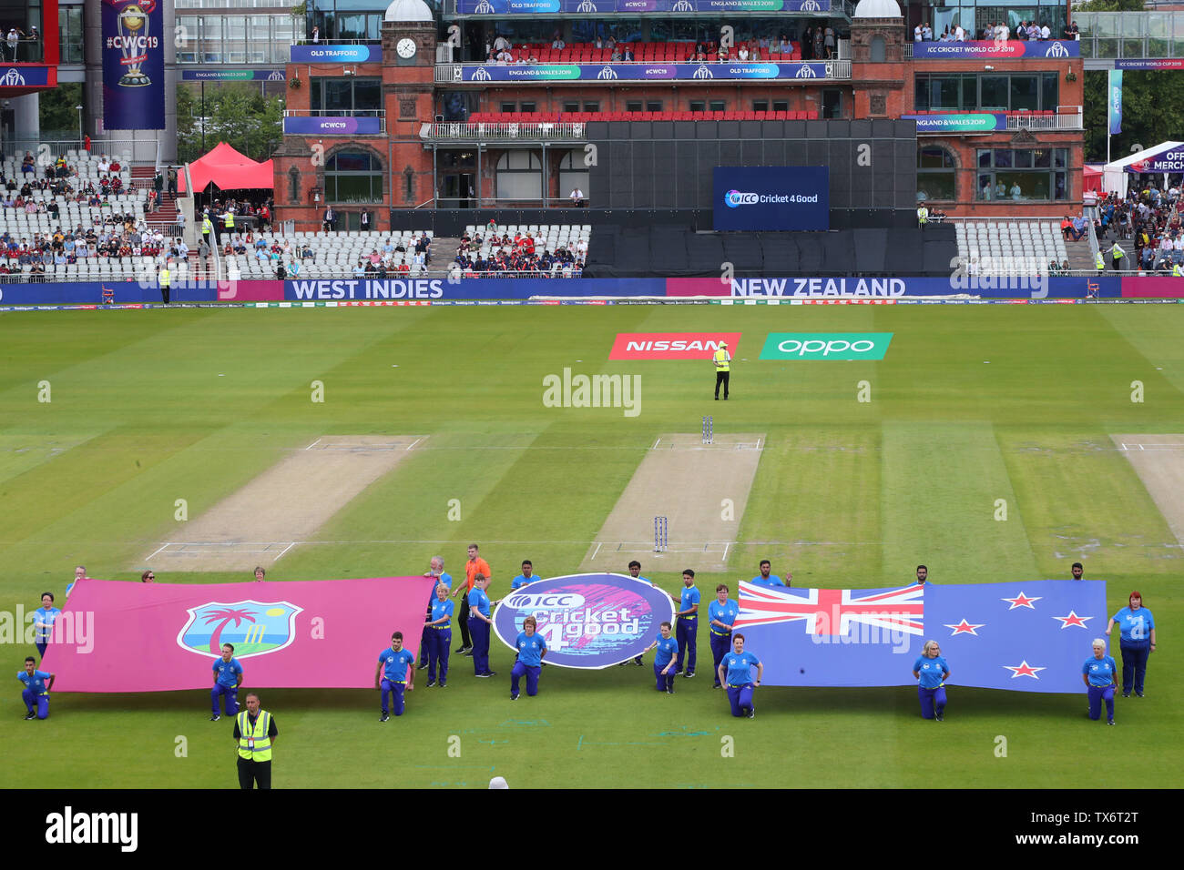 Old Trafford, Manchester, UK. 22nd June, 2019. ICC World Cup