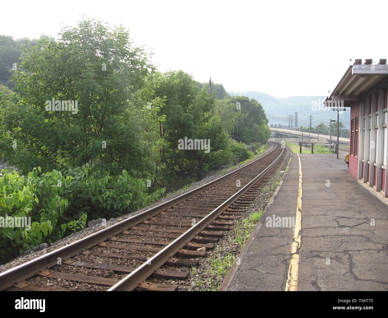 This is a photo of the station platform in Johnstown, PA. Photo taken 30 June 2006.; 7 July 2006 (original upload date); Transferred from en.pedia to Commons by Liftarn using CommonsHelper.; Jeffreyvos at English pedia; Stock Photo
