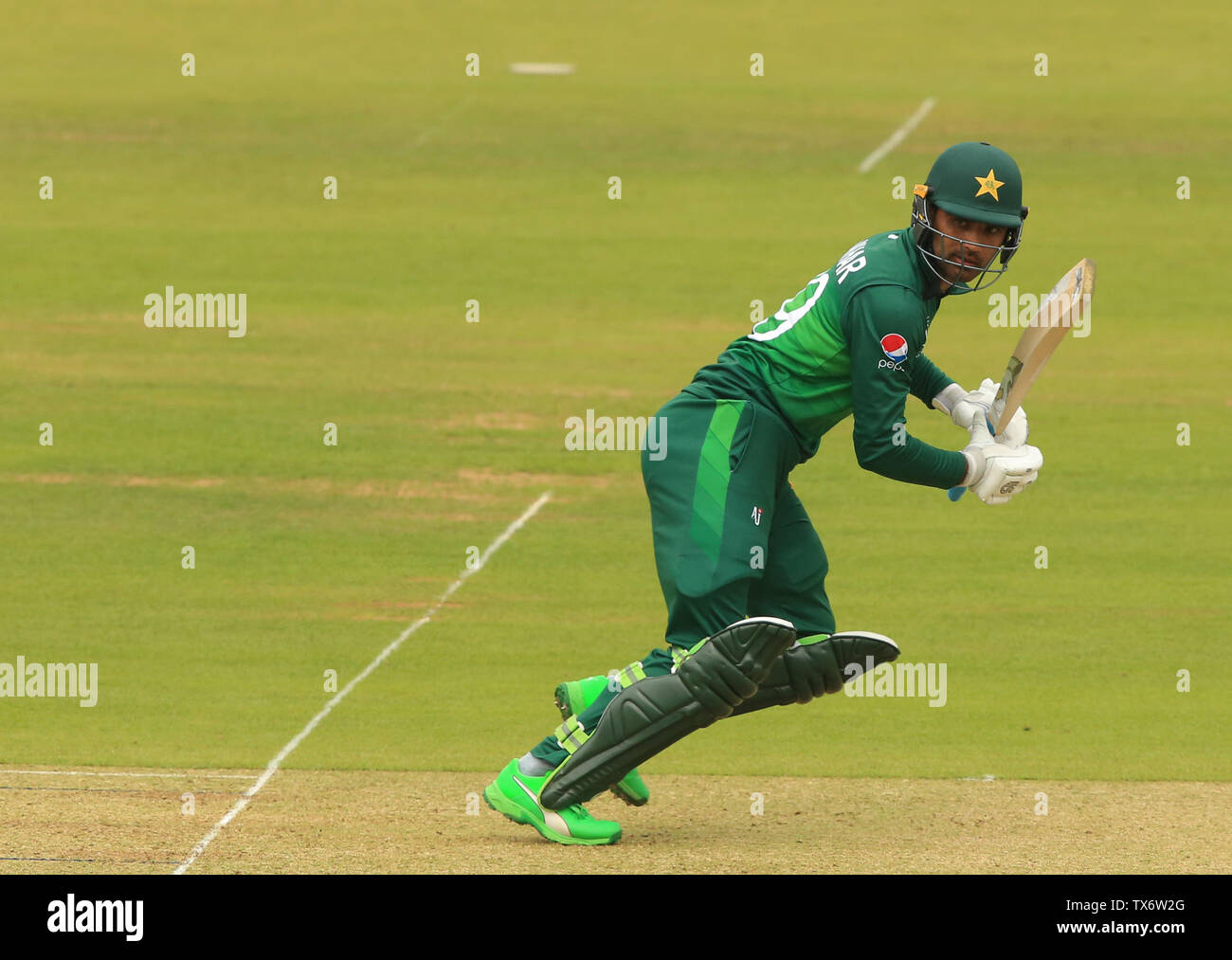 LONDON, ENGLAND. 23 JUNE 2019: The Pakistan v South Africa, ICC Cricket ...