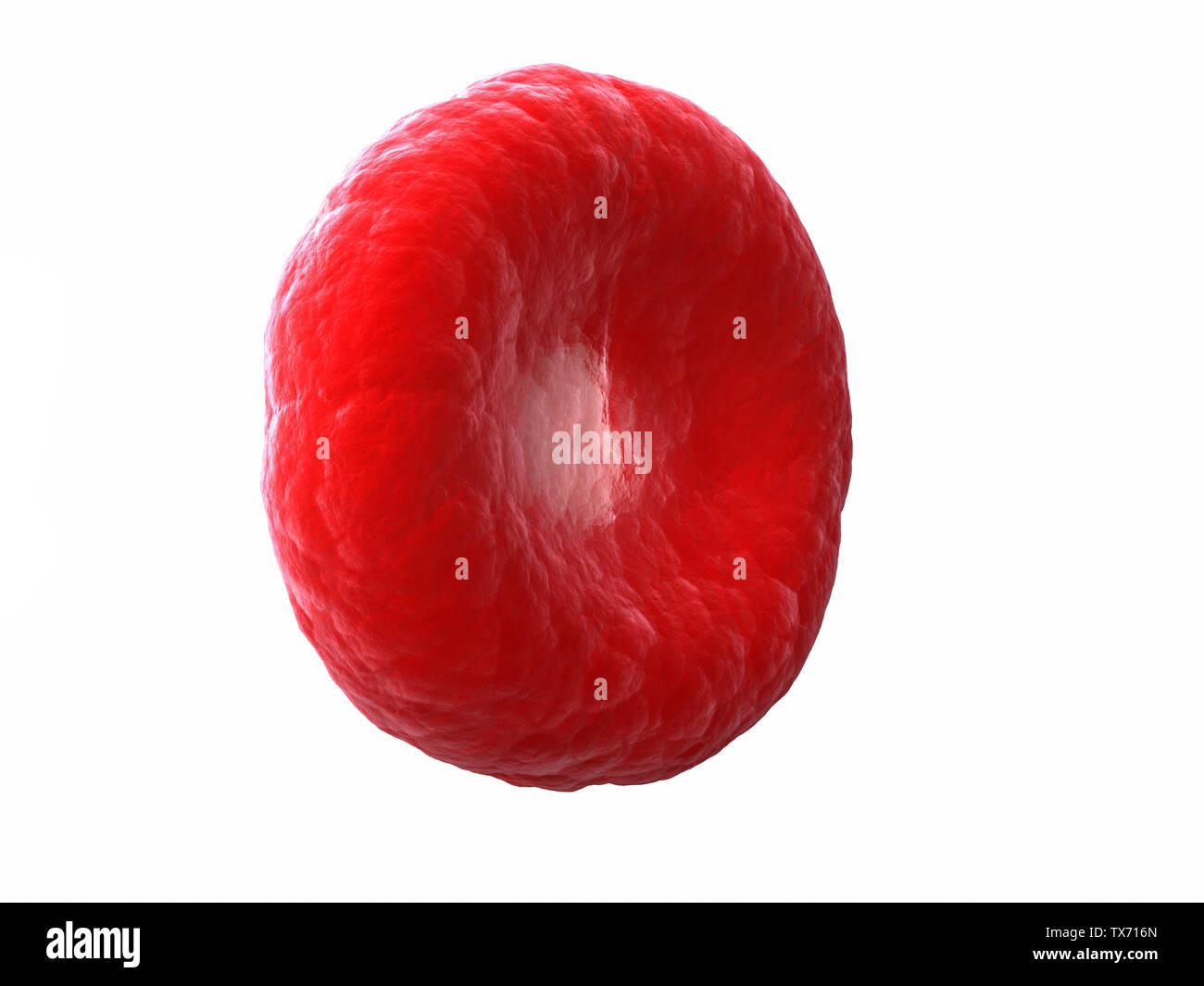 3d rendered medically accurate illustration of a human blood cell Stock Photo