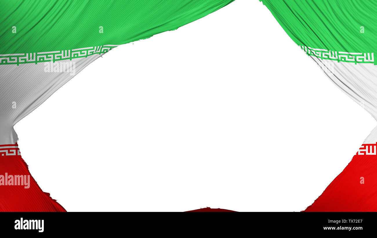 Holes in iran flag hi-res stock photography and images - Alamy