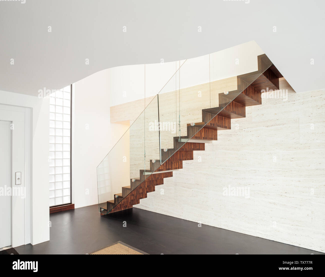 interior modern staircase Stock Photo Alamy