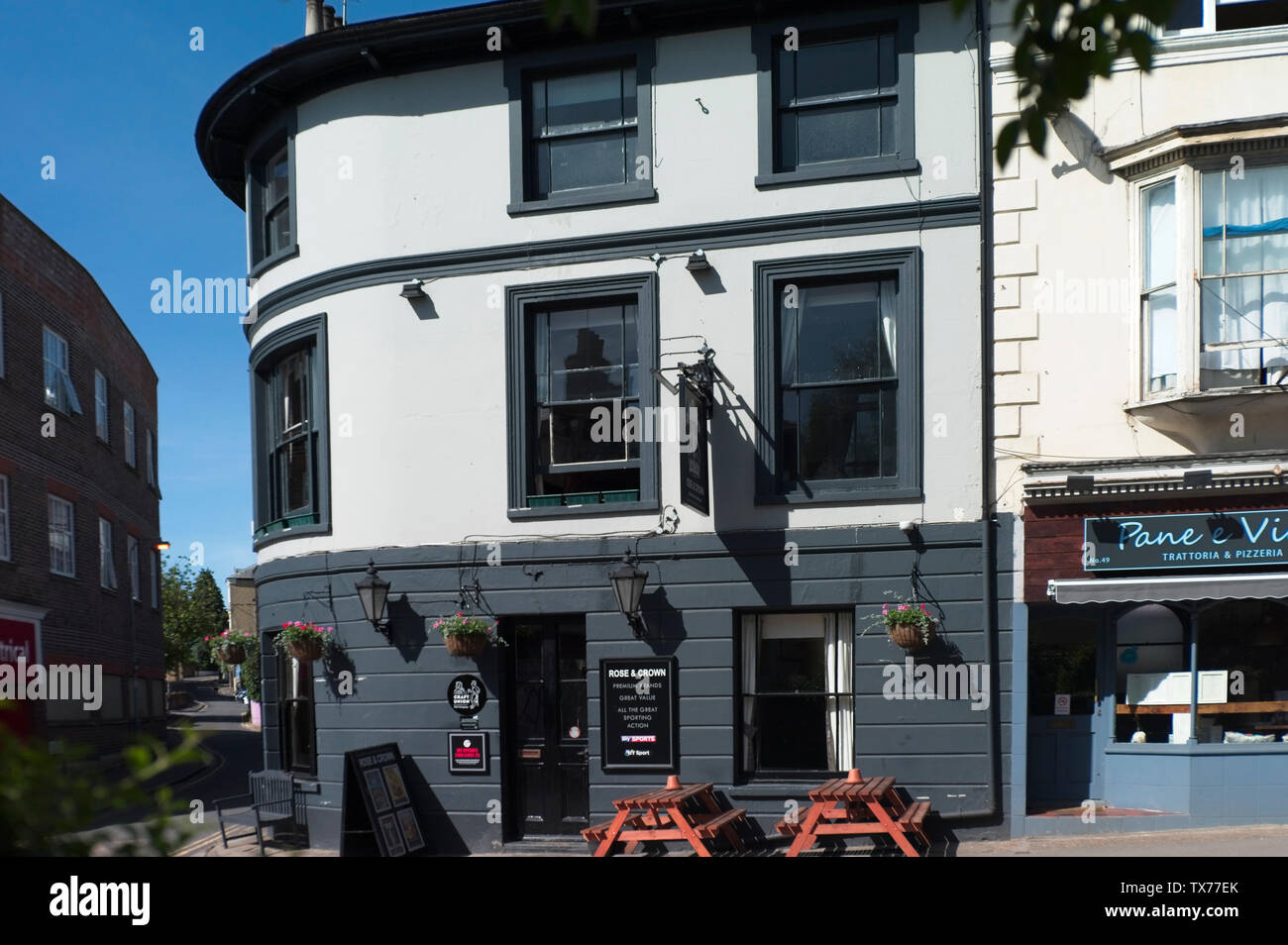 Rose and Crown pub in Tunbridge Wells Stock Photo Alamy