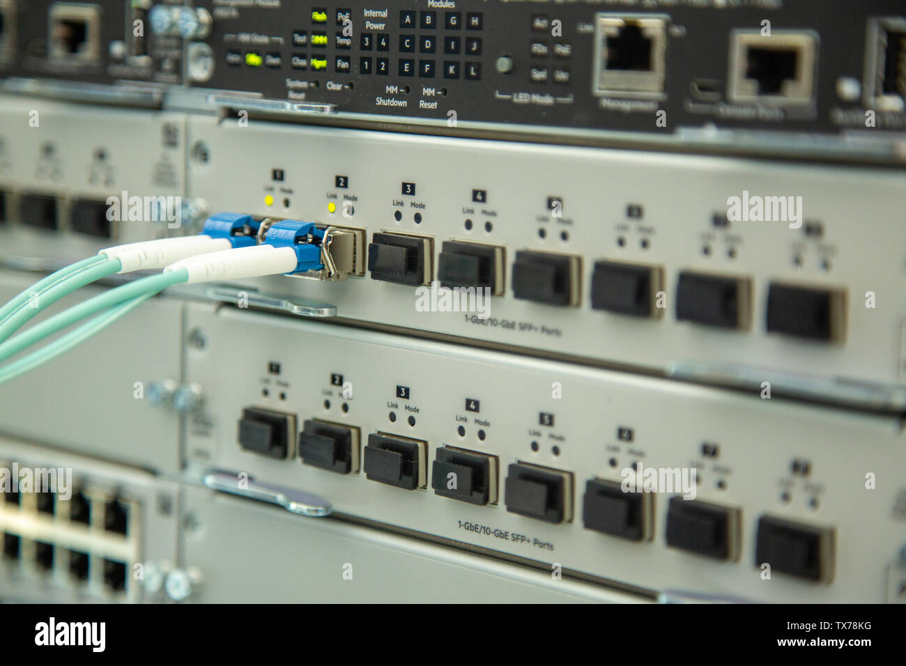 Network security equipment. Cybersecurity infrastructure.