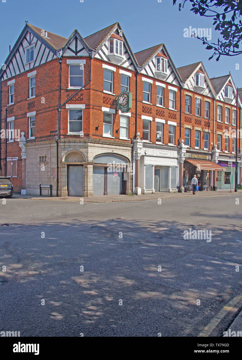 Weybridge Shops High Street Surrey Stock Photo Alamy
