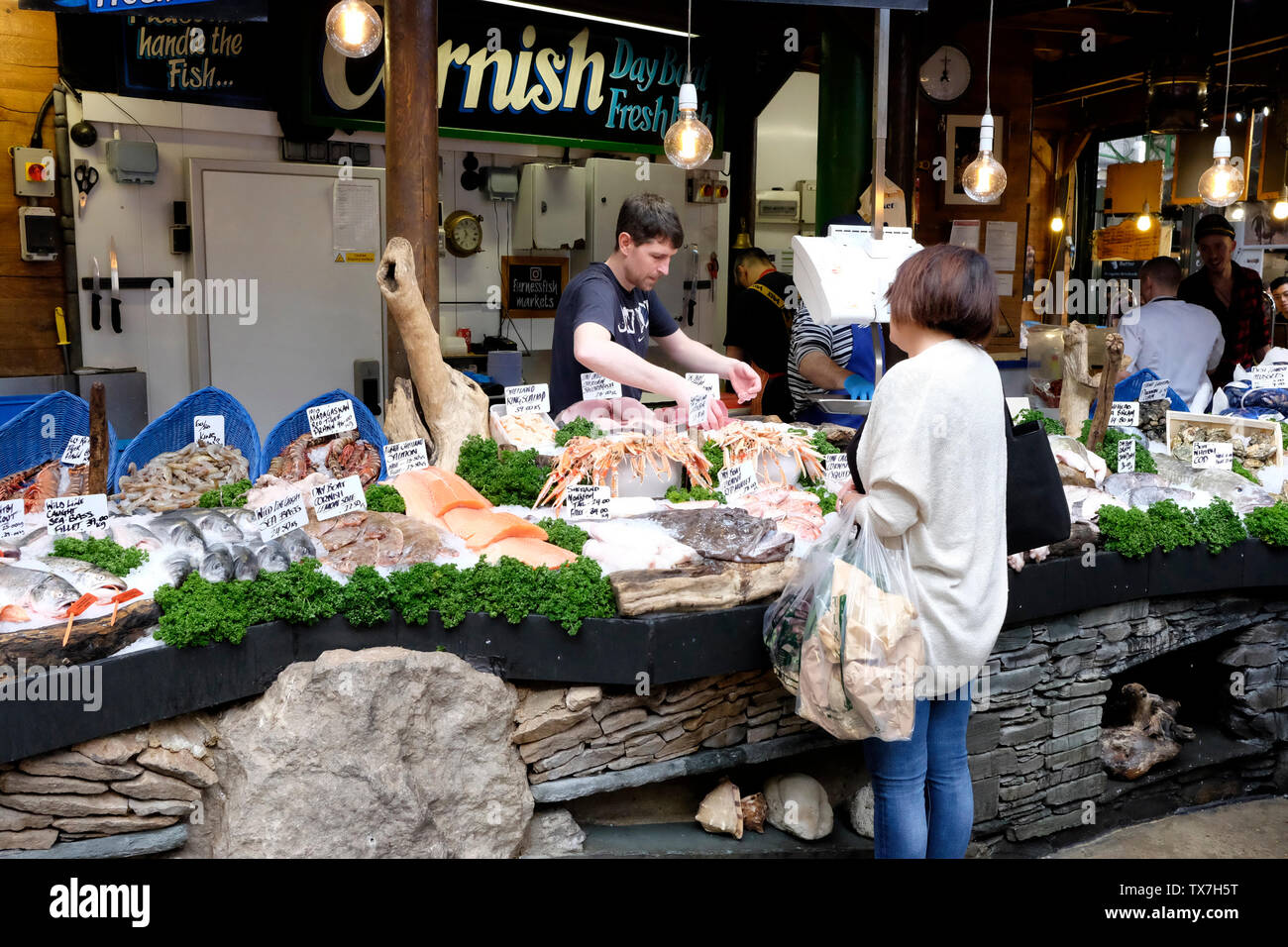 Borough food market Stock Photo