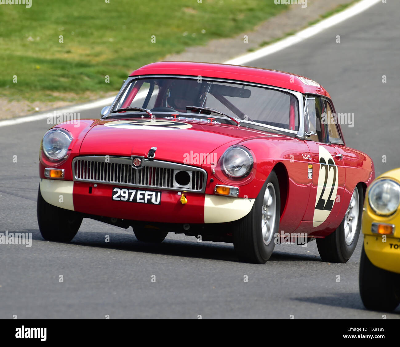 Tom Smith, MGB, Equipe GTS, Masters Historic Festival, Brands Hatch, May 2019. Brands Hatch, classic cars, classic event, Classic Racing Cars, FIA, Hi Stock Photo