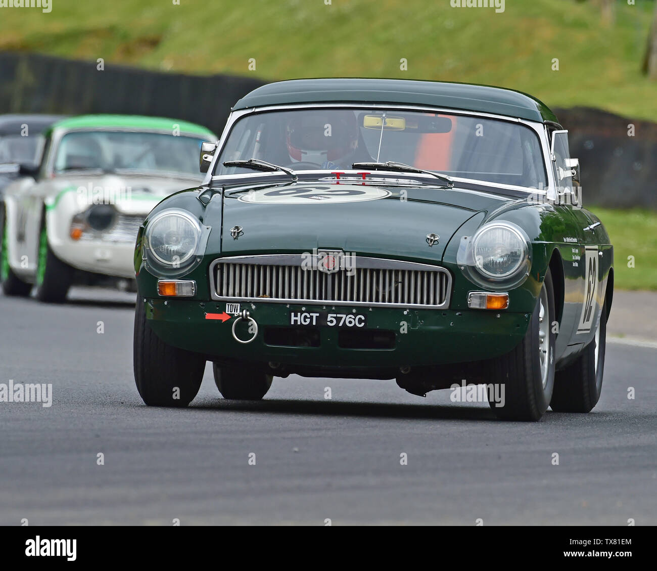 Rob Smith, MGB, Equipe GTS, Masters Historic Festival, Brands Hatch, May 2019. Brands Hatch, classic cars, classic event, Classic Racing Cars, FIA, Hi Stock Photo