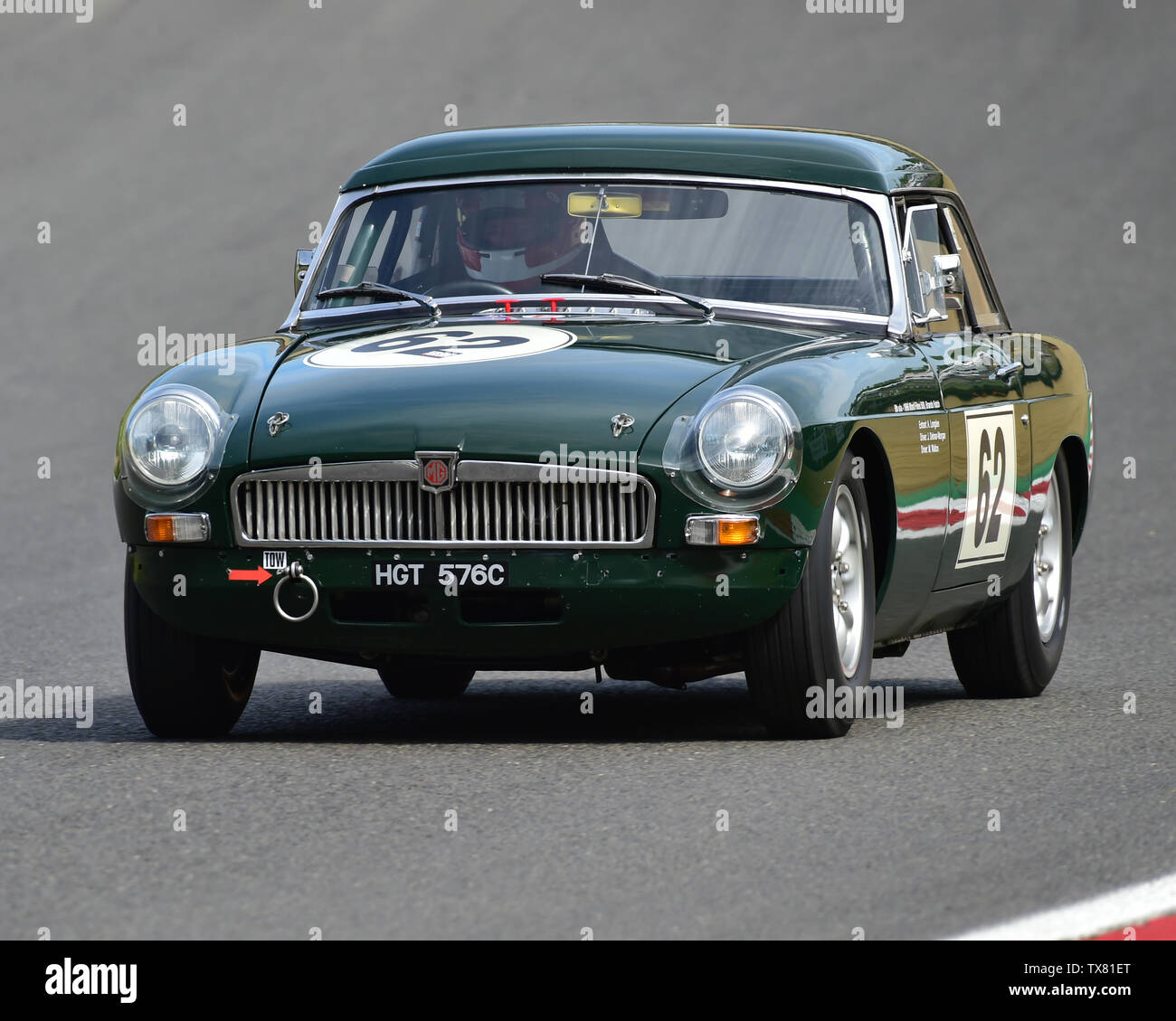 Rob Smith, MGB, Equipe GTS, Masters Historic Festival, Brands Hatch, May 2019. Brands Hatch, classic cars, classic event, Classic Racing Cars, FIA, Hi Stock Photo