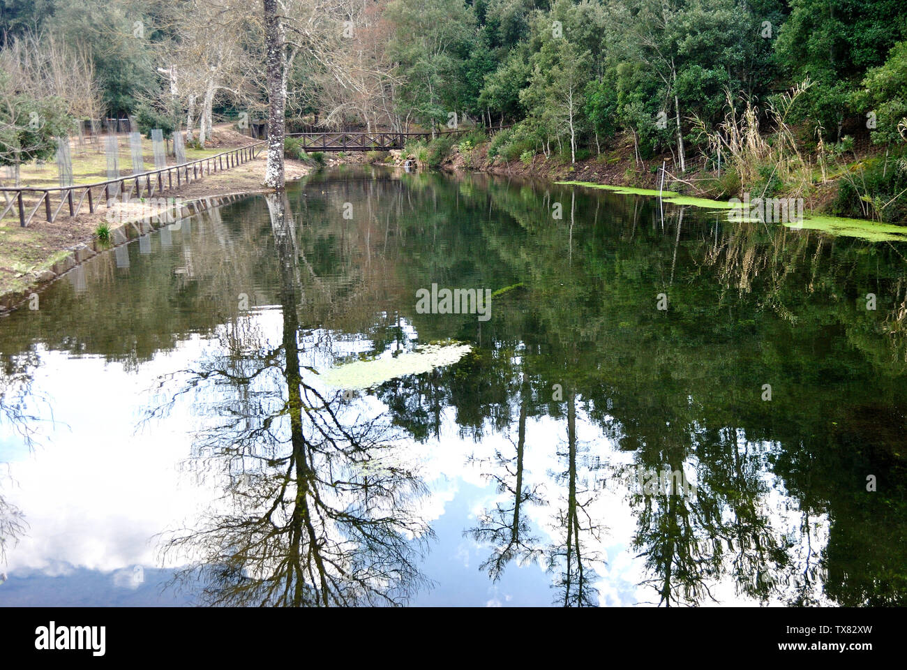 Lake of Maidopis Stock Photo - Alamy