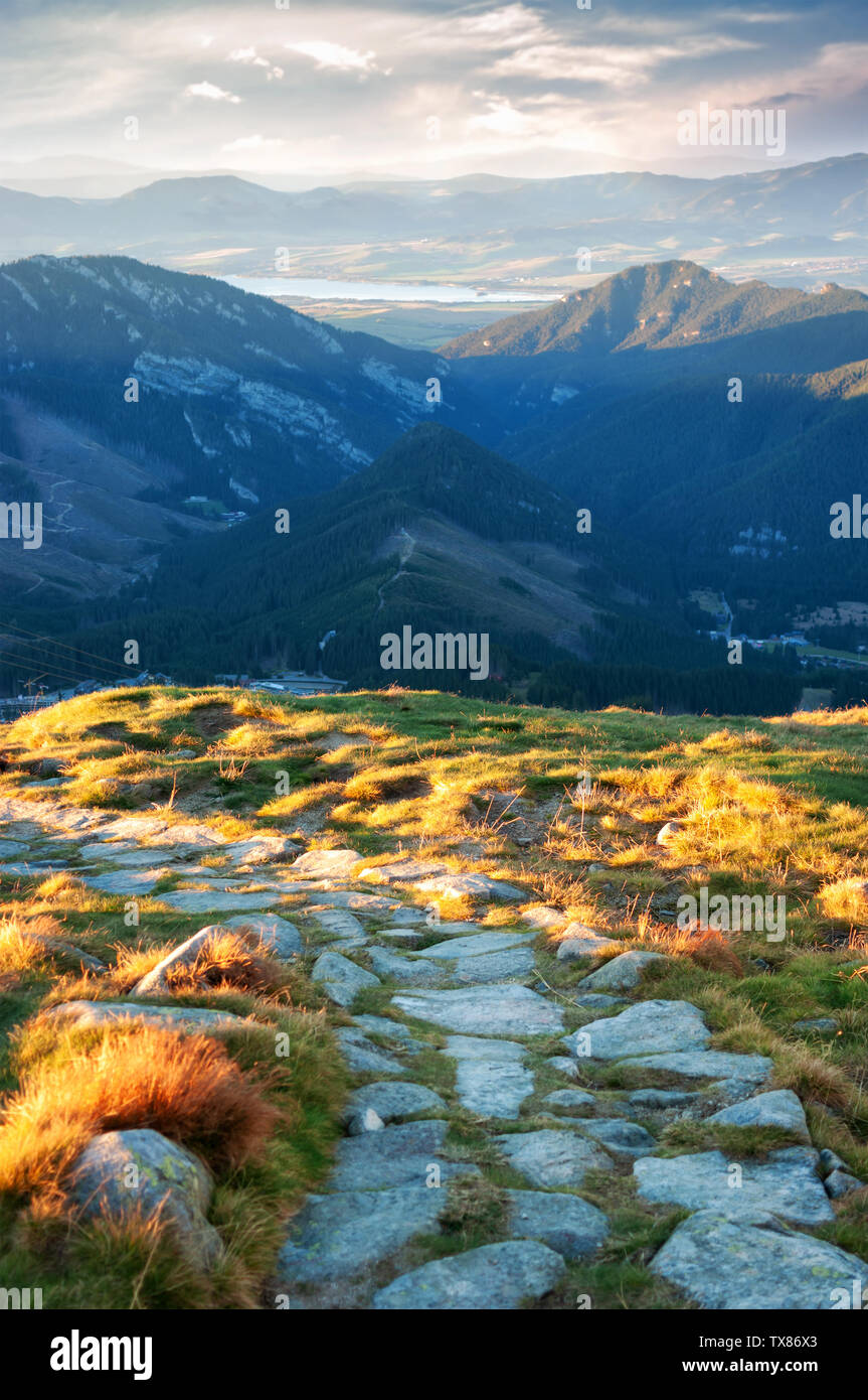 Mountain Low Tatras National Park Stock Photo
