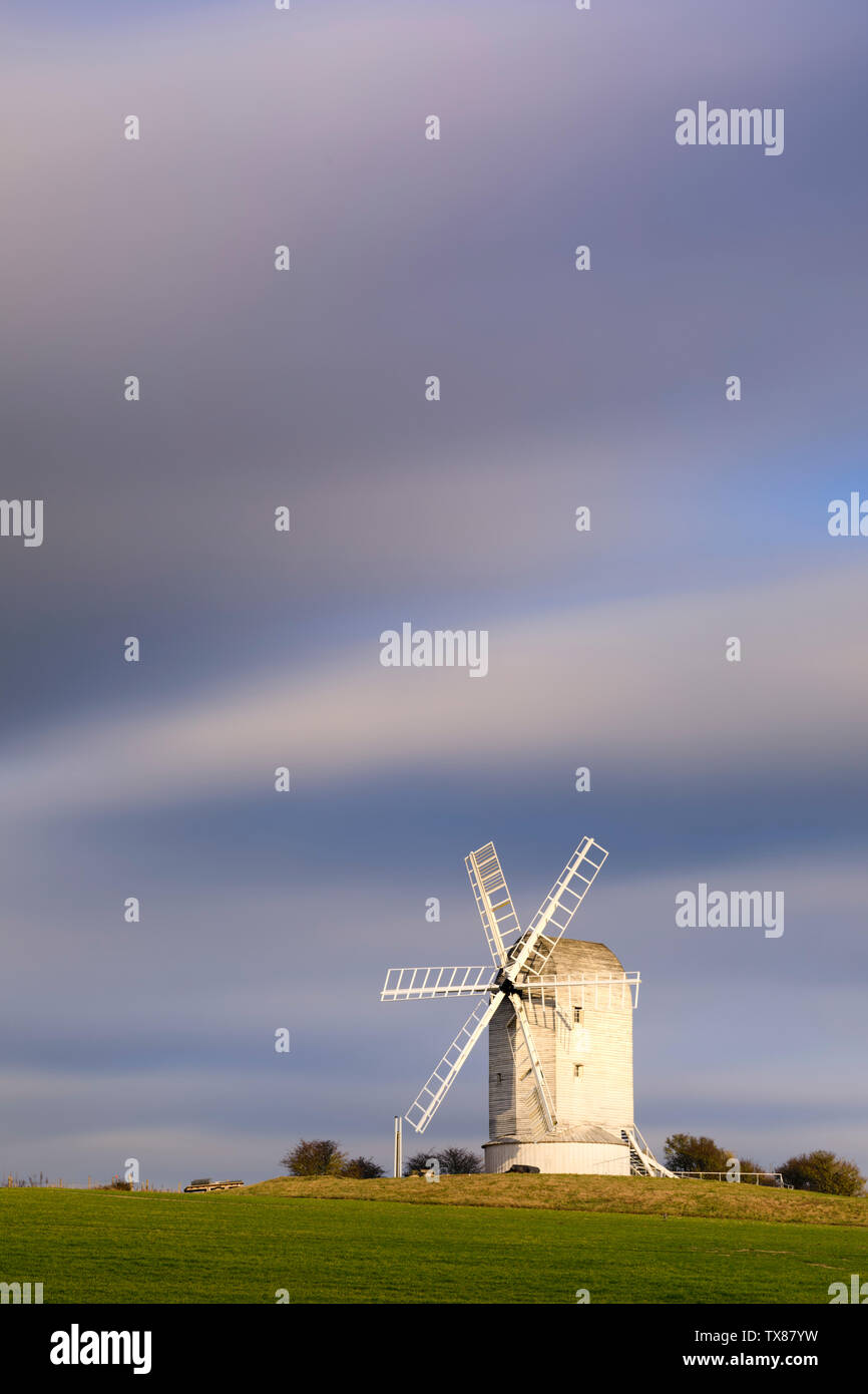 Ashcombe Windmill in East Sussex Stock Photo