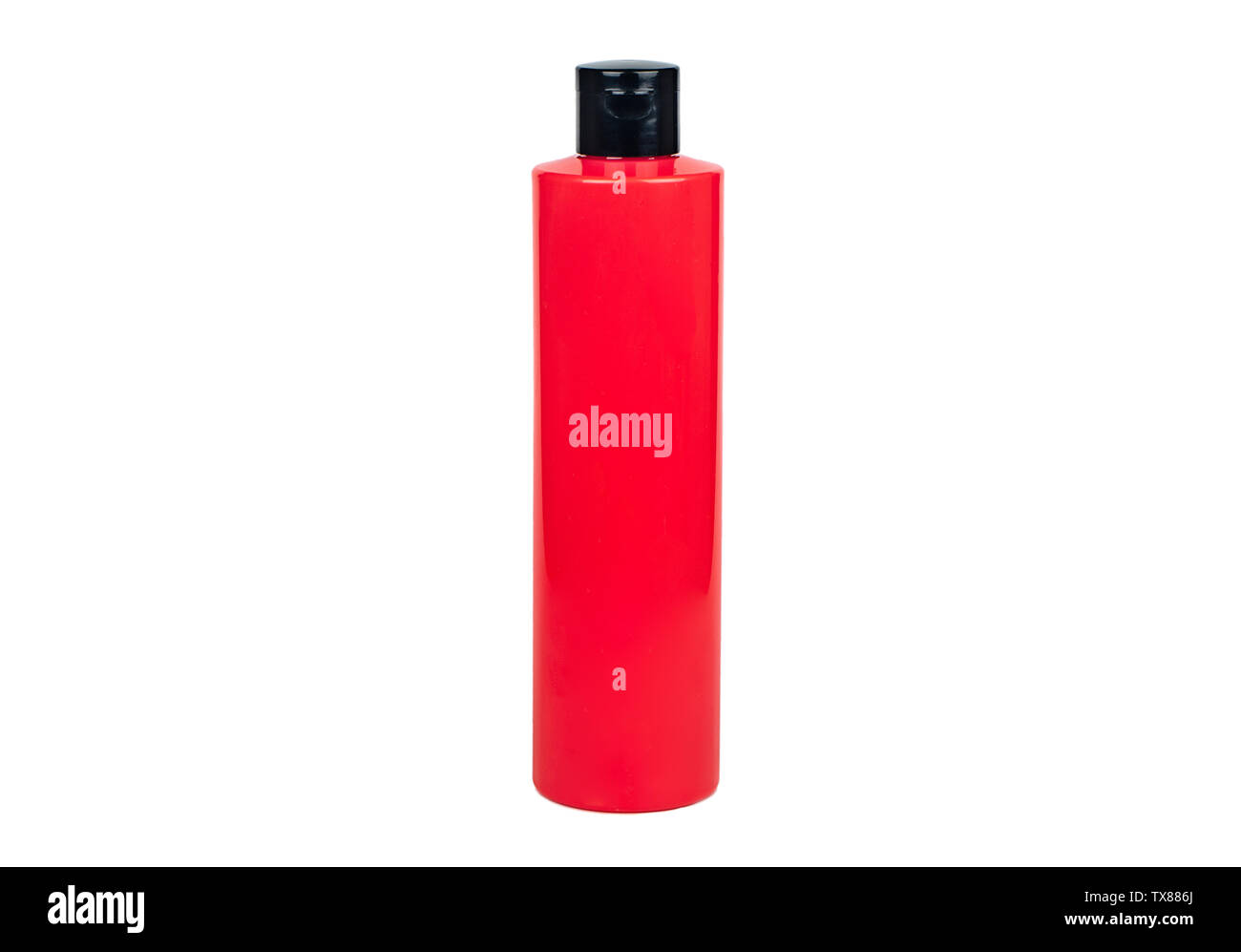 Empty plastic bottle isolated on white background Stock Photo - Alamy