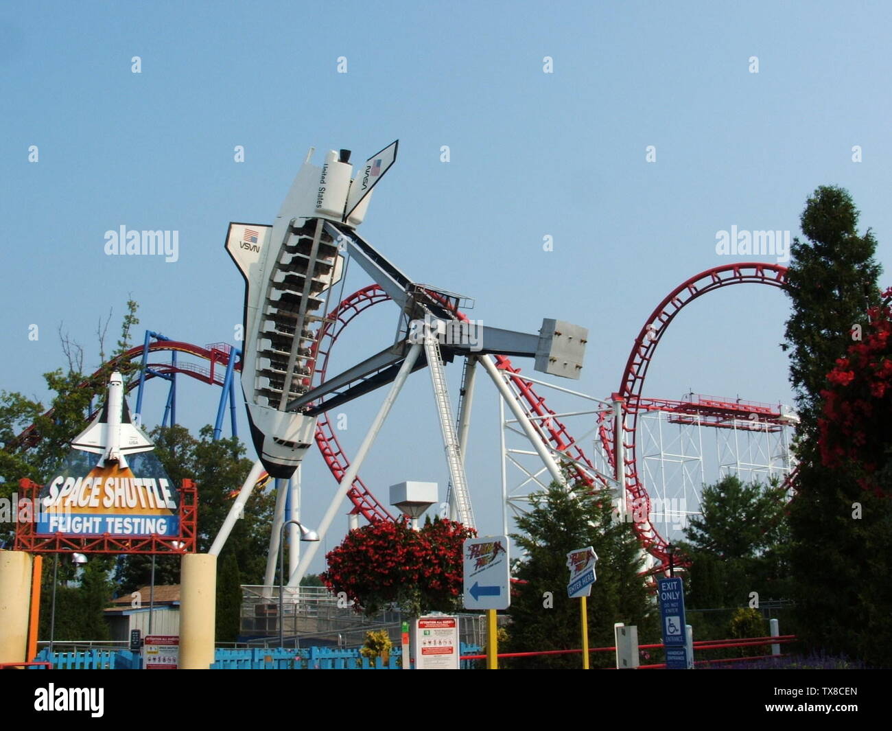 Looping Ride High Resolution Stock Photography and Images - Alamy