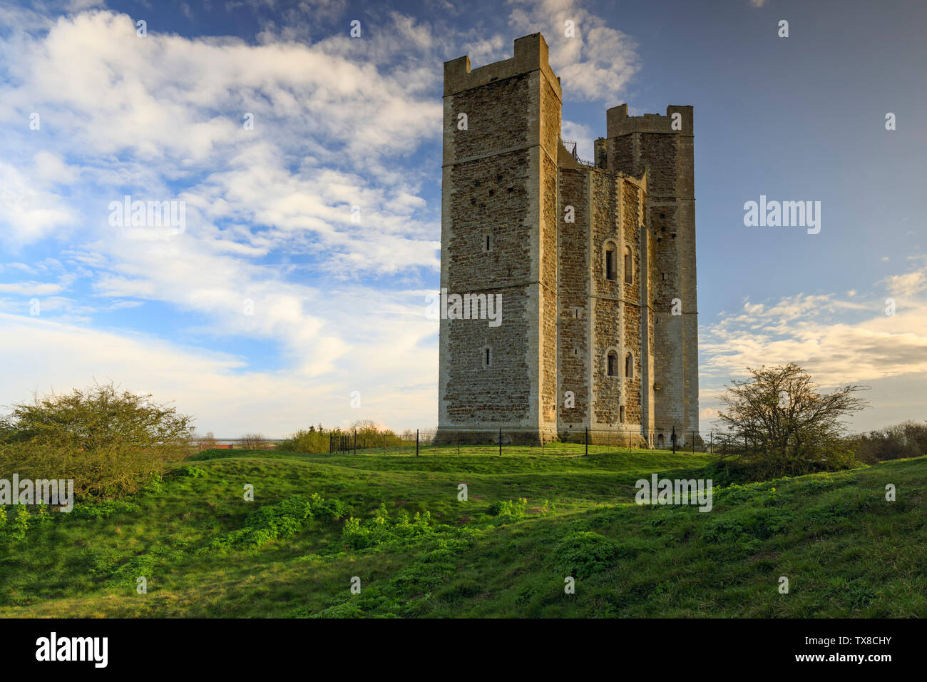 Orford Castle in Suffolk Stock Photo - Alamy