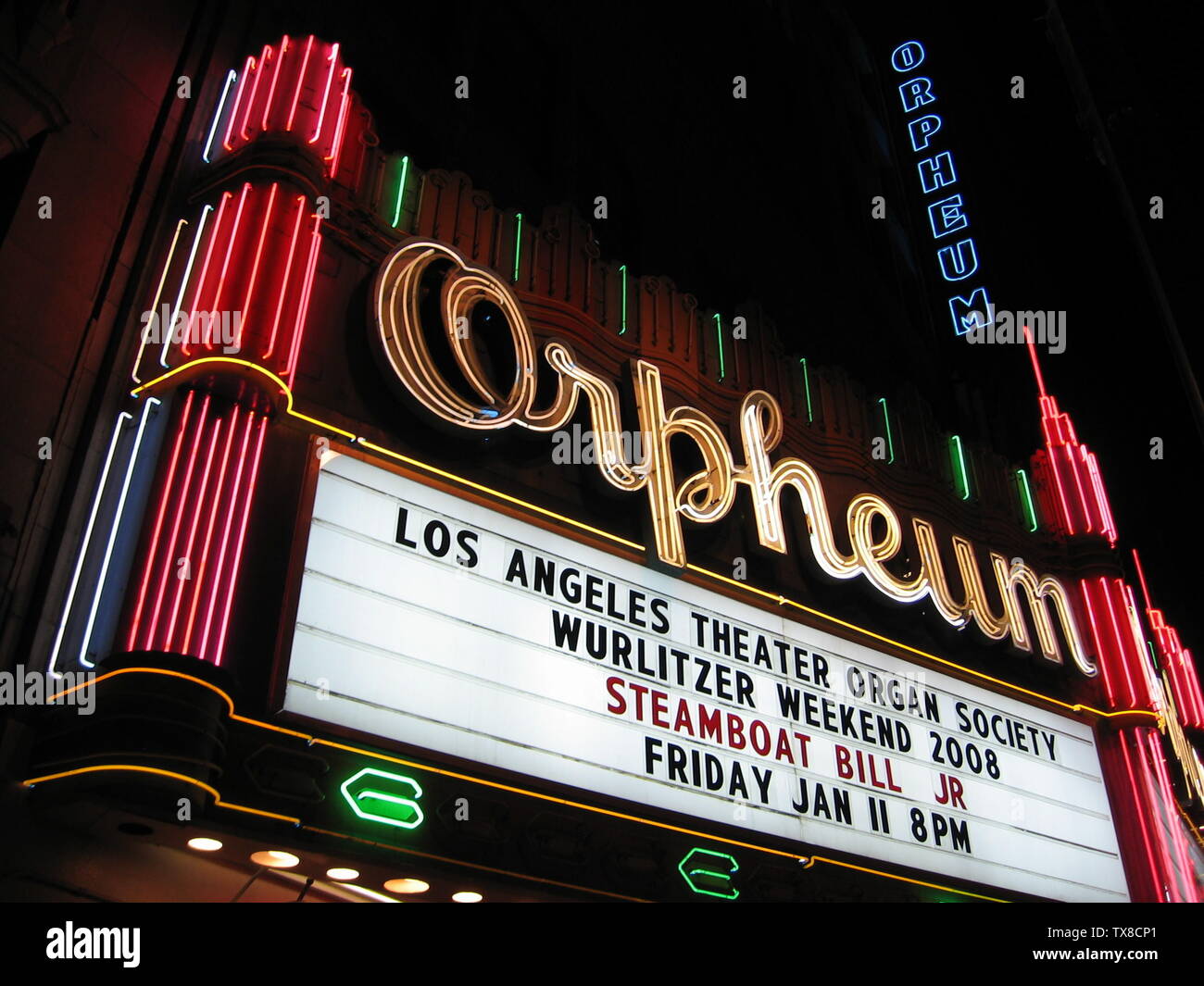 Orpheum Theatre Los Angeles Stock Photos Orpheum Theatre Los