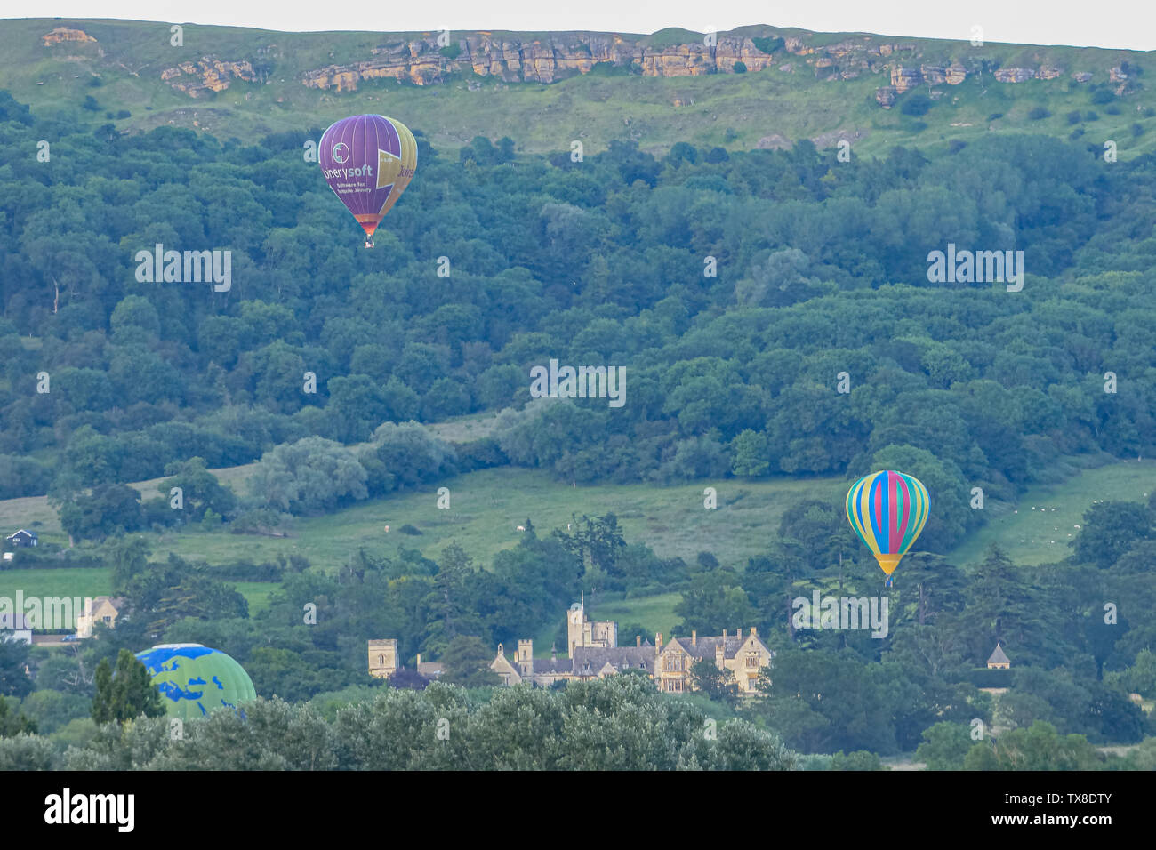 Cheltenham balloon fiesta 2019 Stock Photo Alamy