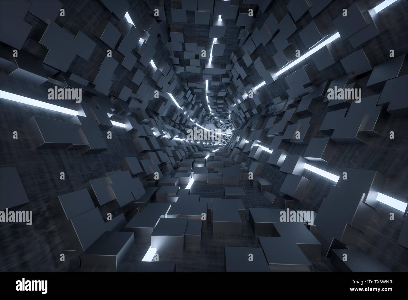 3 dimensional lines curve hi-res stock photography and images - Alamy