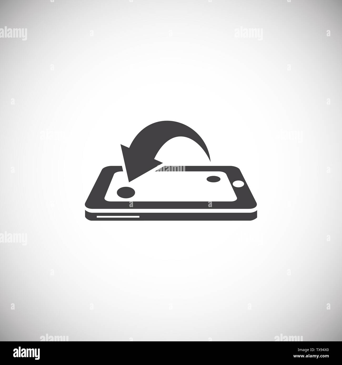 Geolocation related icon on background for graphic and web design ...