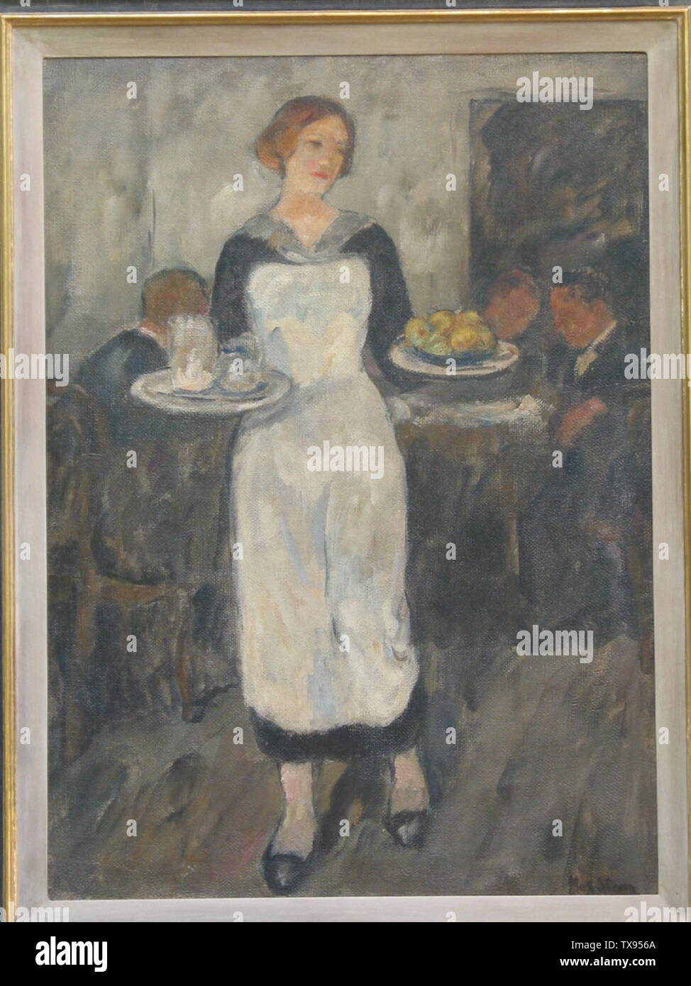 Max Stern Kellnerin A L Auf Leinwand Privatbesitz Painting Unknown Photo 07 Self Photographed Max Stern A 1872a 1943 A A Alternative Names Stern Description German Painter Draughtsman Engraver And Lithographer Date Of Birth Death 15 June