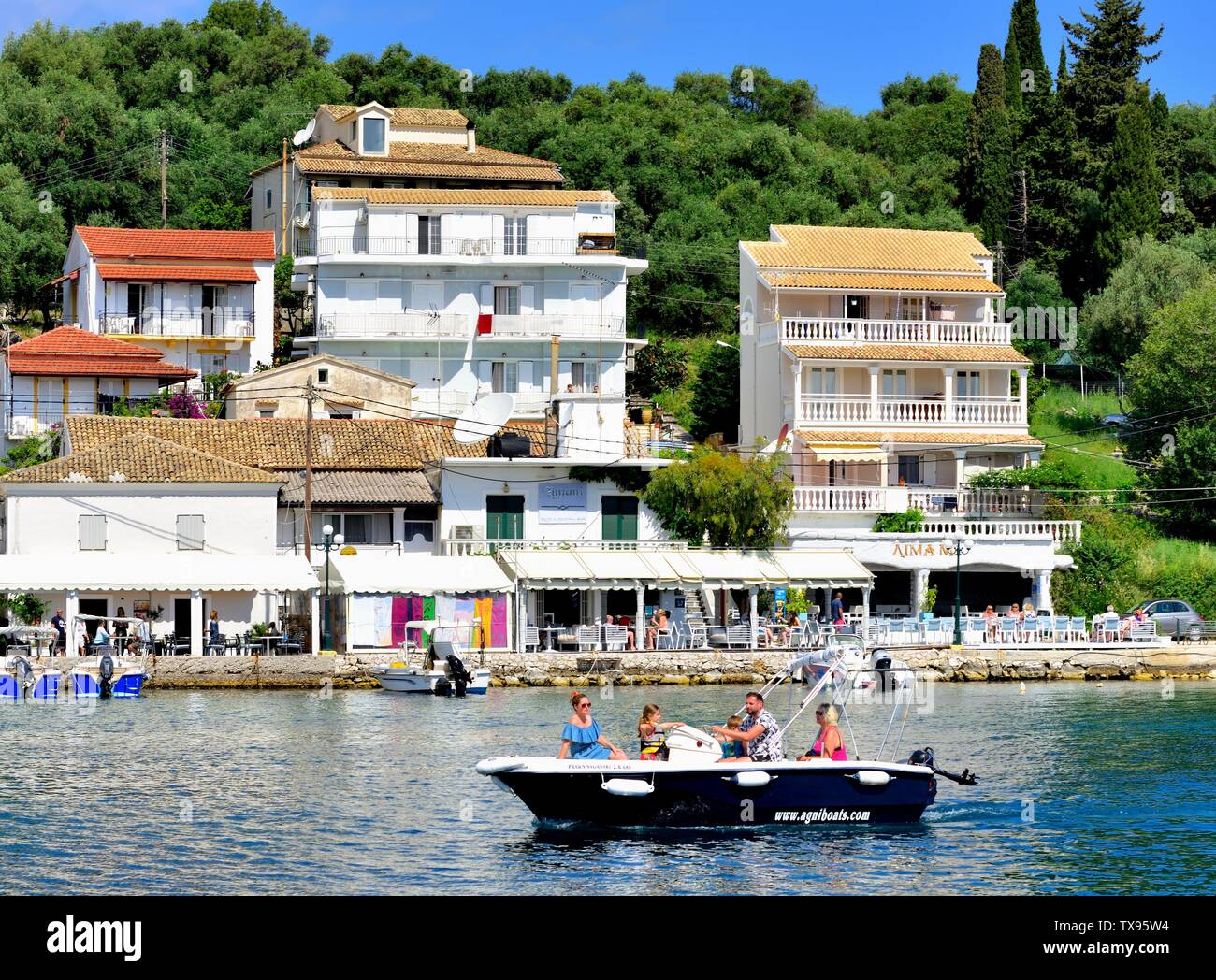 Kassiopi family hires stock photography and images Alamy